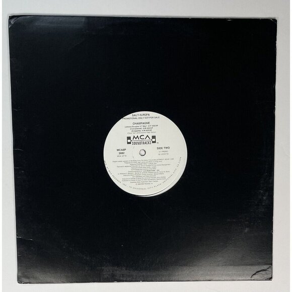 Champagne by Salt-N-Pepa 12" Vinyl Promo Single MCA8P 3882 1996 VG+ - Picture 4 of 4